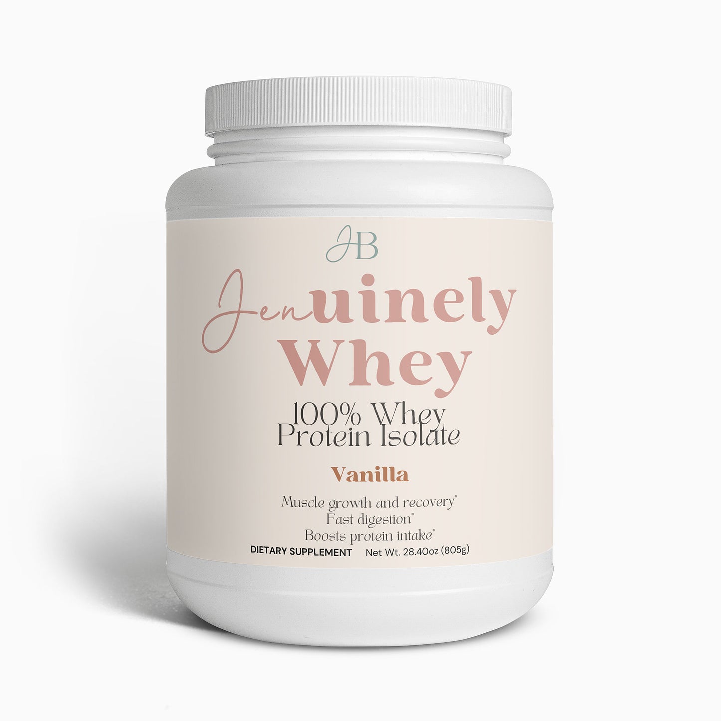 Jenuinely Whey || Vanilla Protein Isolate