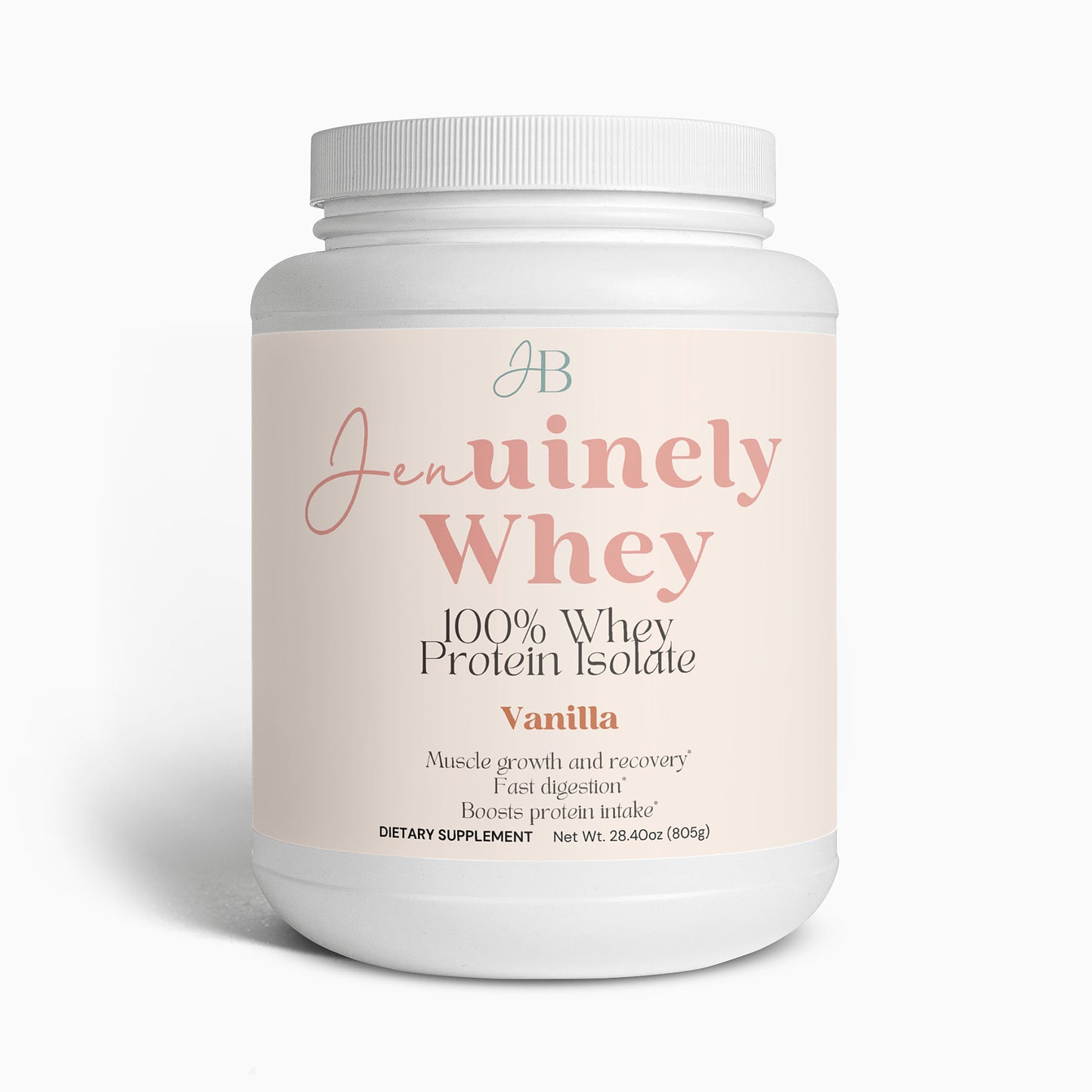 Jenuinely Whey || Vanilla Protein Isolate