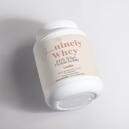 Jenuinely Whey || Vanilla Protein Isolate
