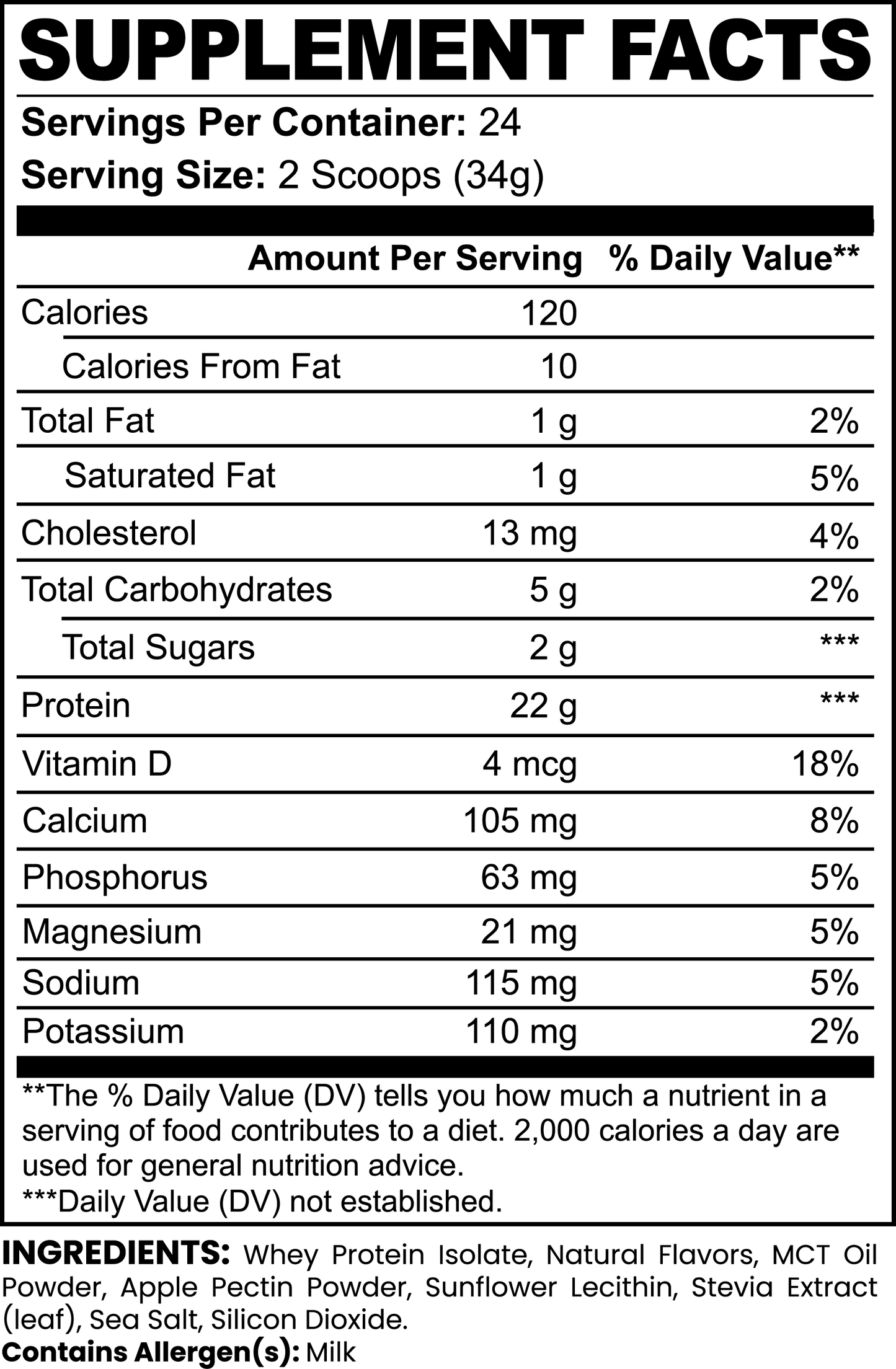 Jenuinely Whey || Vanilla Protein Isolate